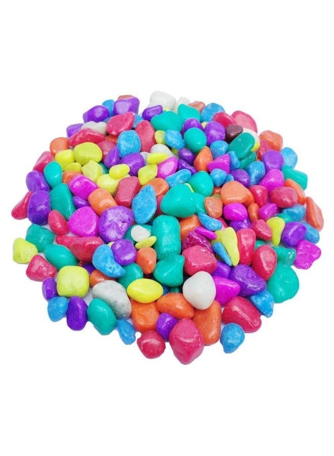 Afast Multicolor Pabbles/Stone for Garden, Plants, Aquarium & Home Decor, Marvels, Decoration, Fish Aquarium, Vase Filler, 0.5 KG -AAAK1 - Image 2